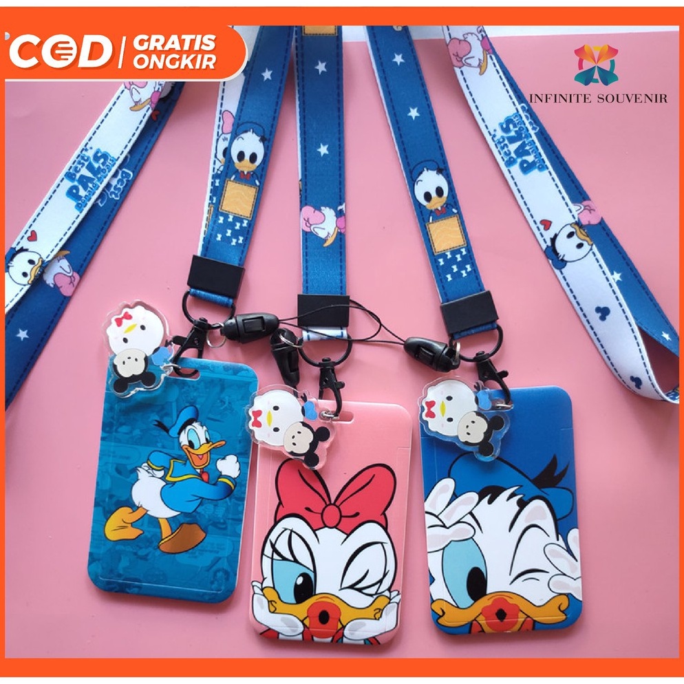 

St0k B4nyak (N003) NAME TAG KARAKTER TALI GANTUNGAN AKRILIK / CARD HOLDER / NAME TAG ID CARD / ID CARD KARAKTER / CARD HOLDER / TEMPAT KARTU AKSES / BISA UNTUK 2 KARTU / TALI LANYARD ID CARD HOLDER [78]