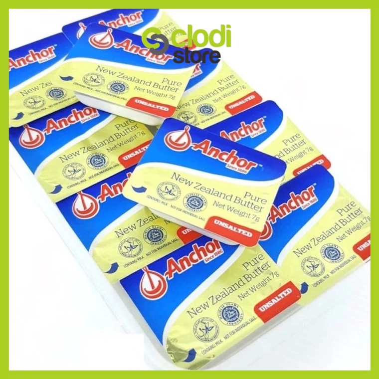 

modelTipe NZZ782 Anchor Unsalted Butter Mini Portion 10 UB 7g Unsalted Butter MPASI Anak Bayi HALAL Elle & Vire Penambah Nafsu Makan Penambah Berat Badan, BB Booster MPASI Bayi Lemak Tambahan Mpasi Lemak Mpasi Lemak Bayi
