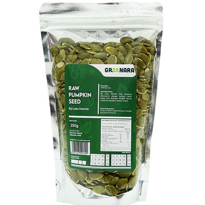 

Best Produk Biji Labu Mentah 250gr / Pumpkin Seed
