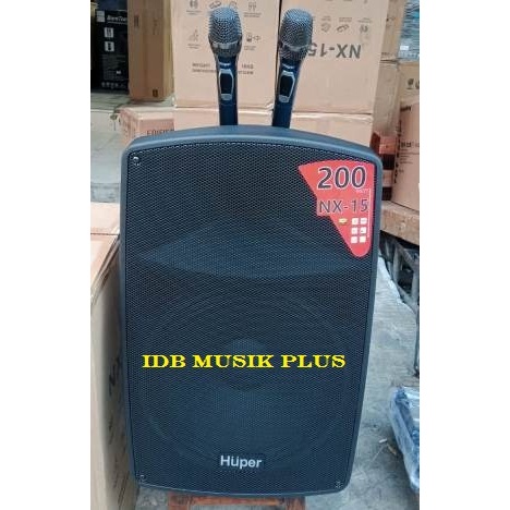 Speaker Portable 15" Huper NX15 NX 15 Original