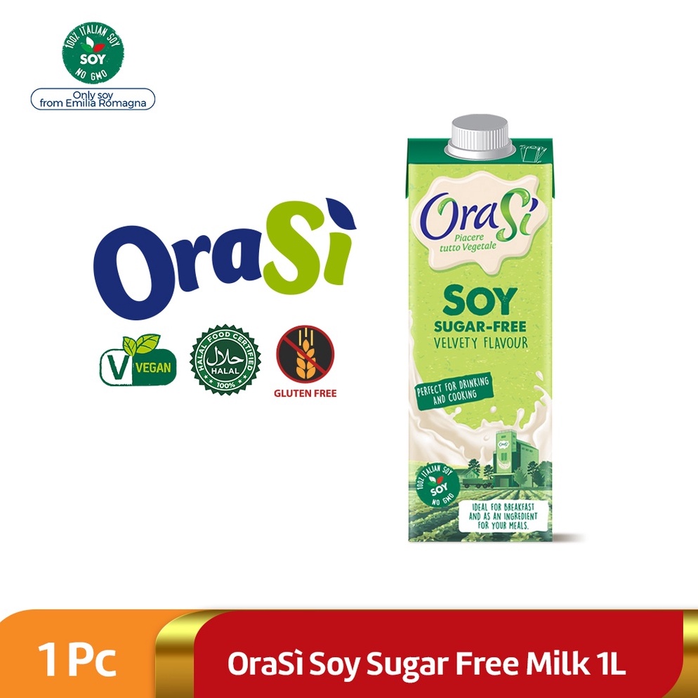 

77 Orasi Soy Sugar Free / Susu Kacang Kedelai tanpa gula ➲Stok Banyak