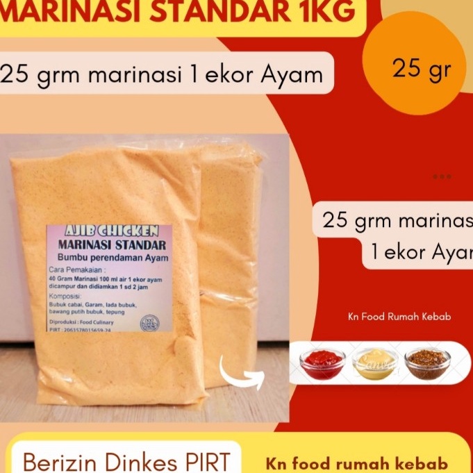 

Terlaris Perendaman Marinasi Ayam Chicken - Bumbu marinasi Ayam fried chicken Standar 1kg