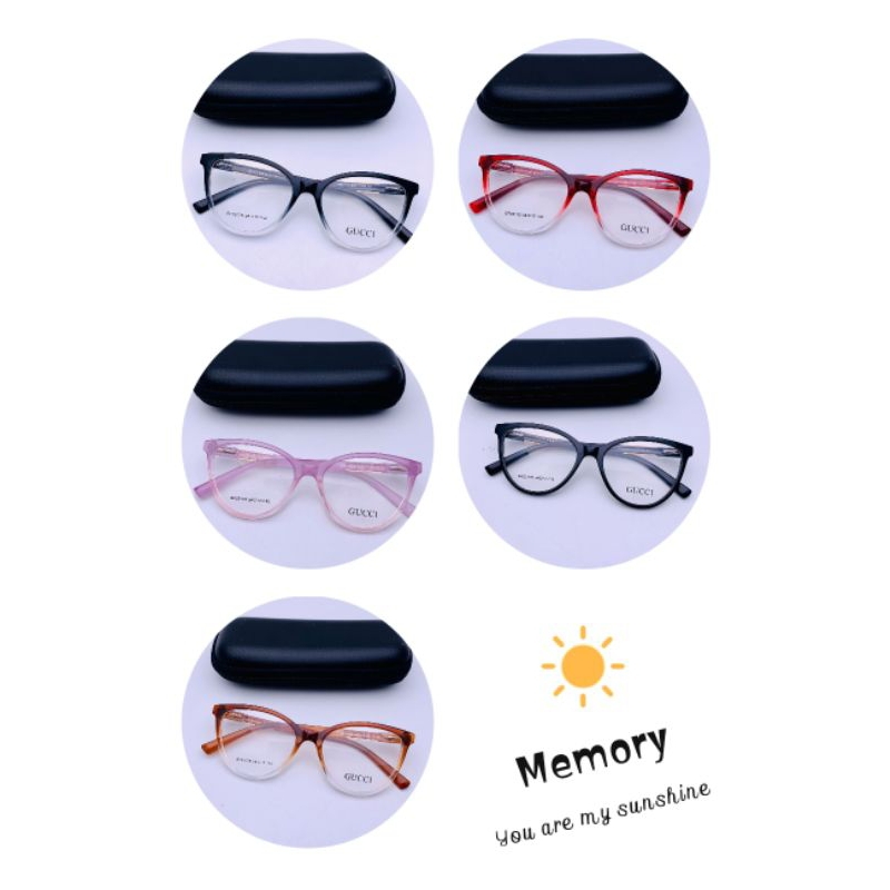 FRAME KACAMATA CAT EYE GUCCI 23175 °|° PHOTOCROMIC BLUECROMIC