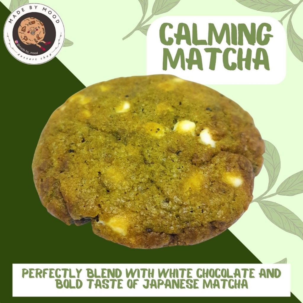 

PROMO BELI 5 GRATIS 1! Calming Matcha Cookies (Cookies Matcha Green Tea)