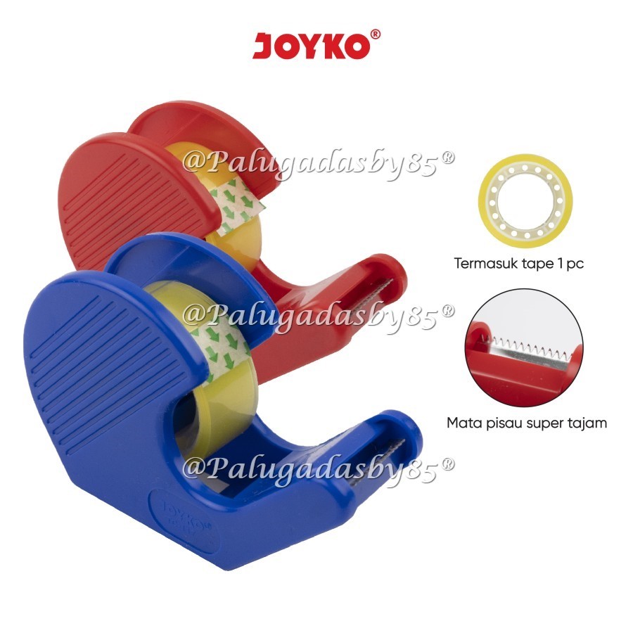 

(1 Biji) GROSIR Tape Cutter JOYKO TC-117 / Tape Cutter Tape Dispenser Pemotong Pita Perekat Joyko TC-117 / Joyko TC117 / Joyko TC 117