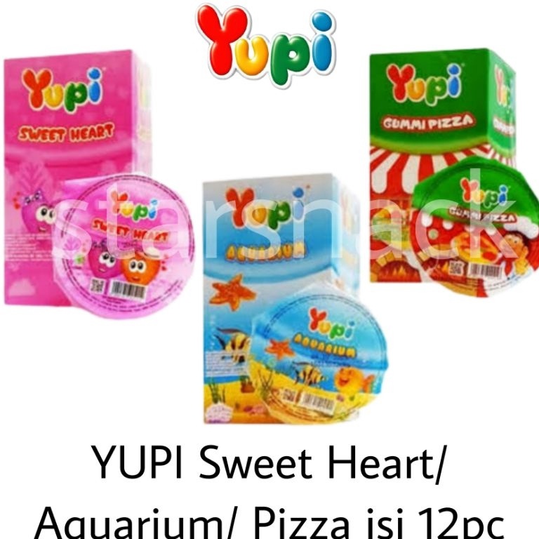 

JVS Yupi Sweetheart Pizza Aquarium isi 12pc hmhk7