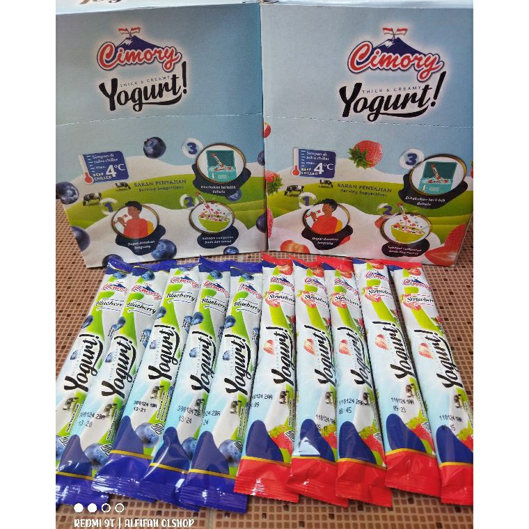 

cimory yogurt stik isi 25pcs free pouch ➫Laris