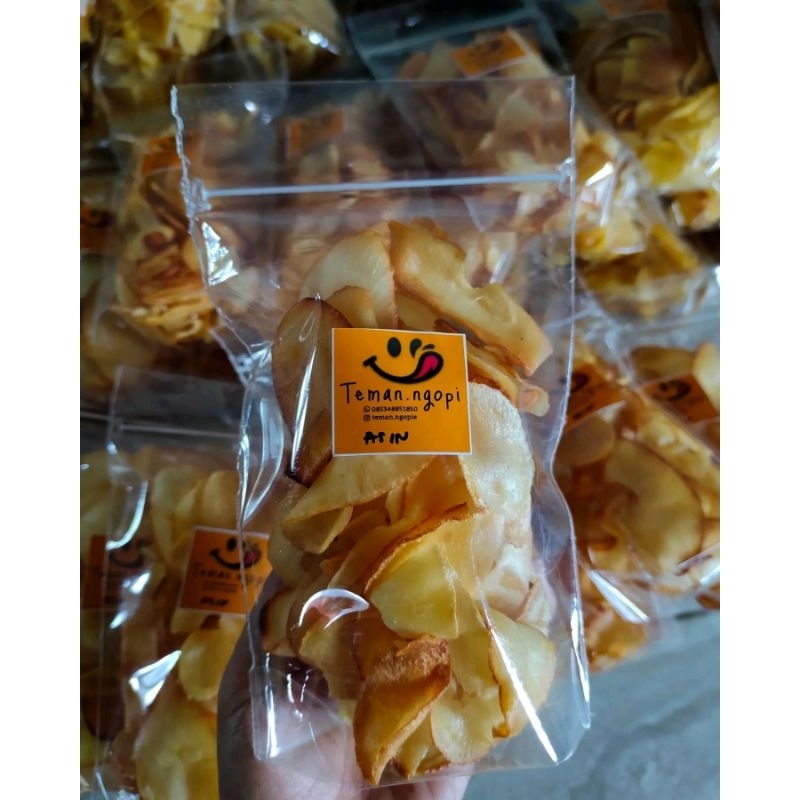 

Keripik singkong asin 250 gram | snack kiloan | keripik singkong