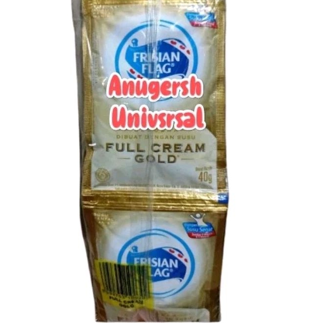 

Susu Bendera Sachet Gold (1Pak) Isi 6Pcs x 40Gr