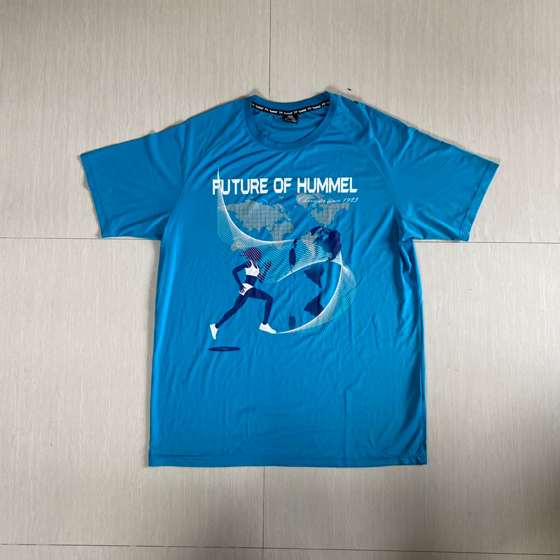 original second baju drifit runner hummel not nike