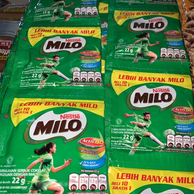 

[☮D56(] Activ-Go Renceng 22gr x 10 sachet. 22 gram [84]