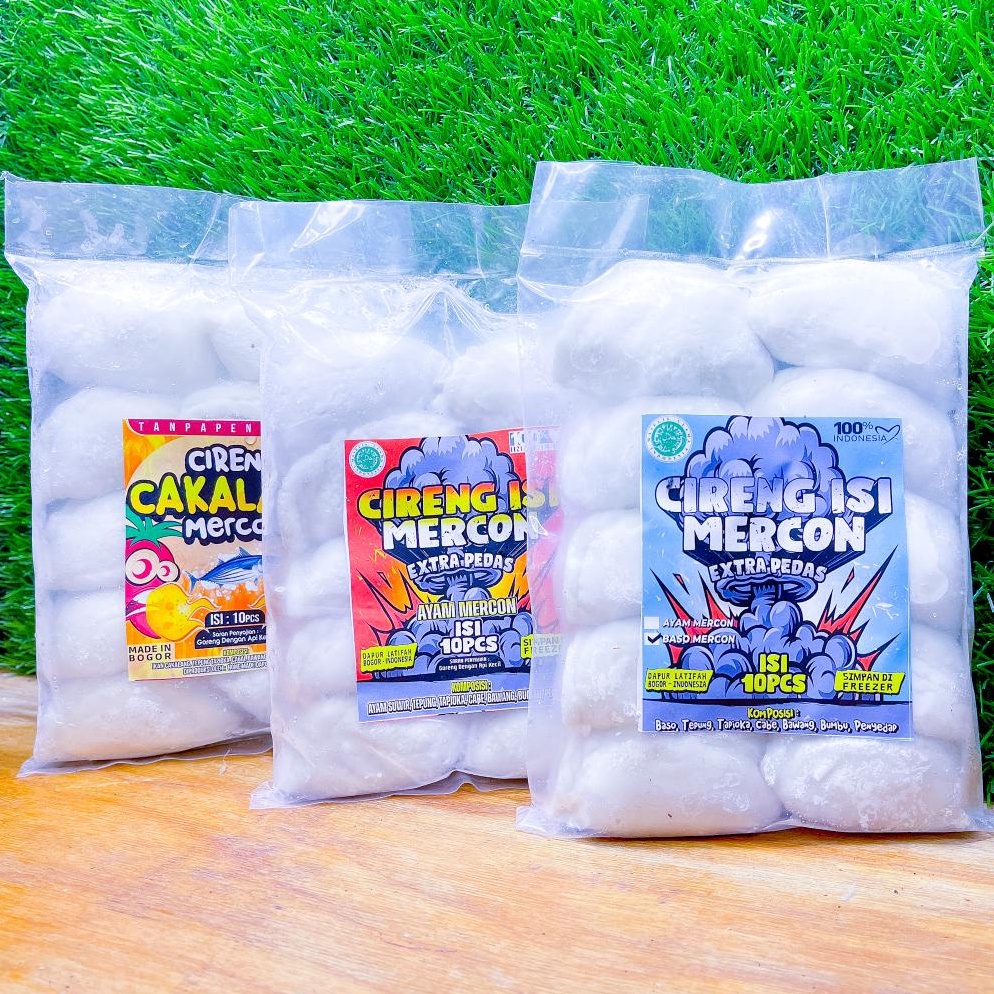 

[PRODUK BQ8W860] Cireng isi Mercon isi 10 (Cakalang/Baso/Ayam) 6846