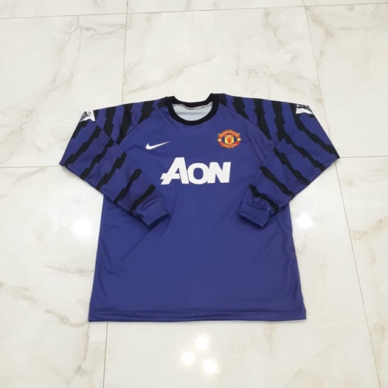 Jersey Kiper Manchester United MU UTD 2010 Away Full Printing