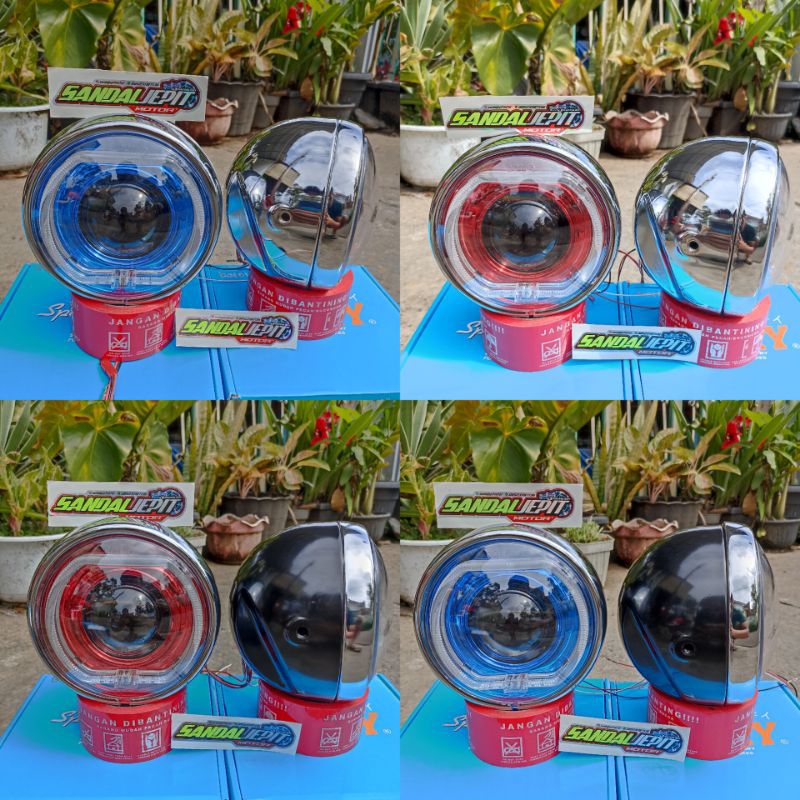 LAMPU BILED SET BATOK CB125 LAMPU DEPAN BILED SET BATOK CB 125 LAMPU DEPAN BILLED 5,7 INCH BATOK CB1