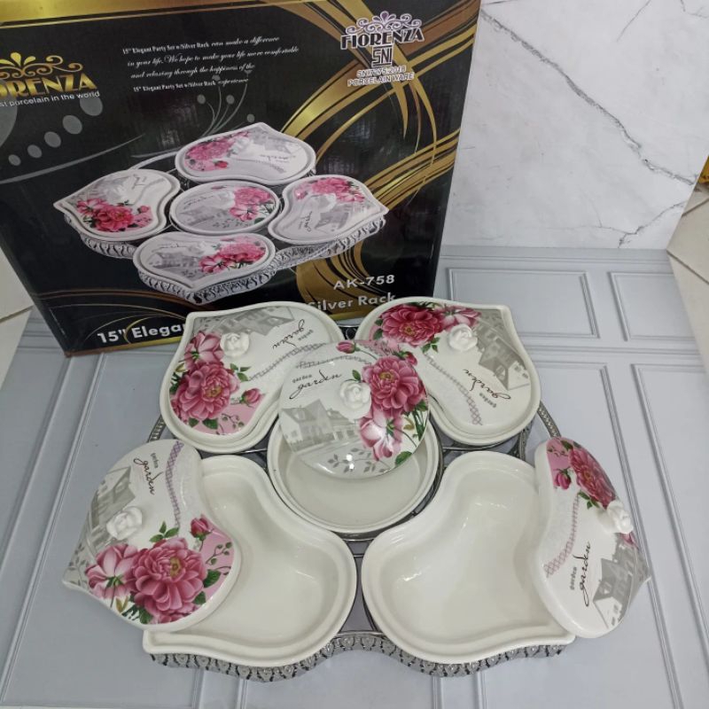 Prasmanan keramik putar love AK-758 Fiorenza