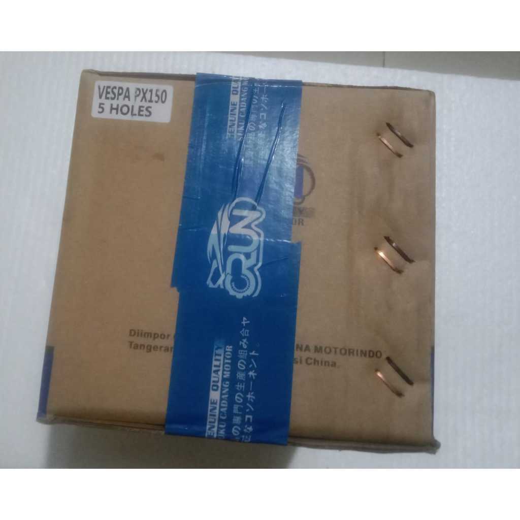 BLOK SEHER VESPA PX-150 5 HOLES CRUN