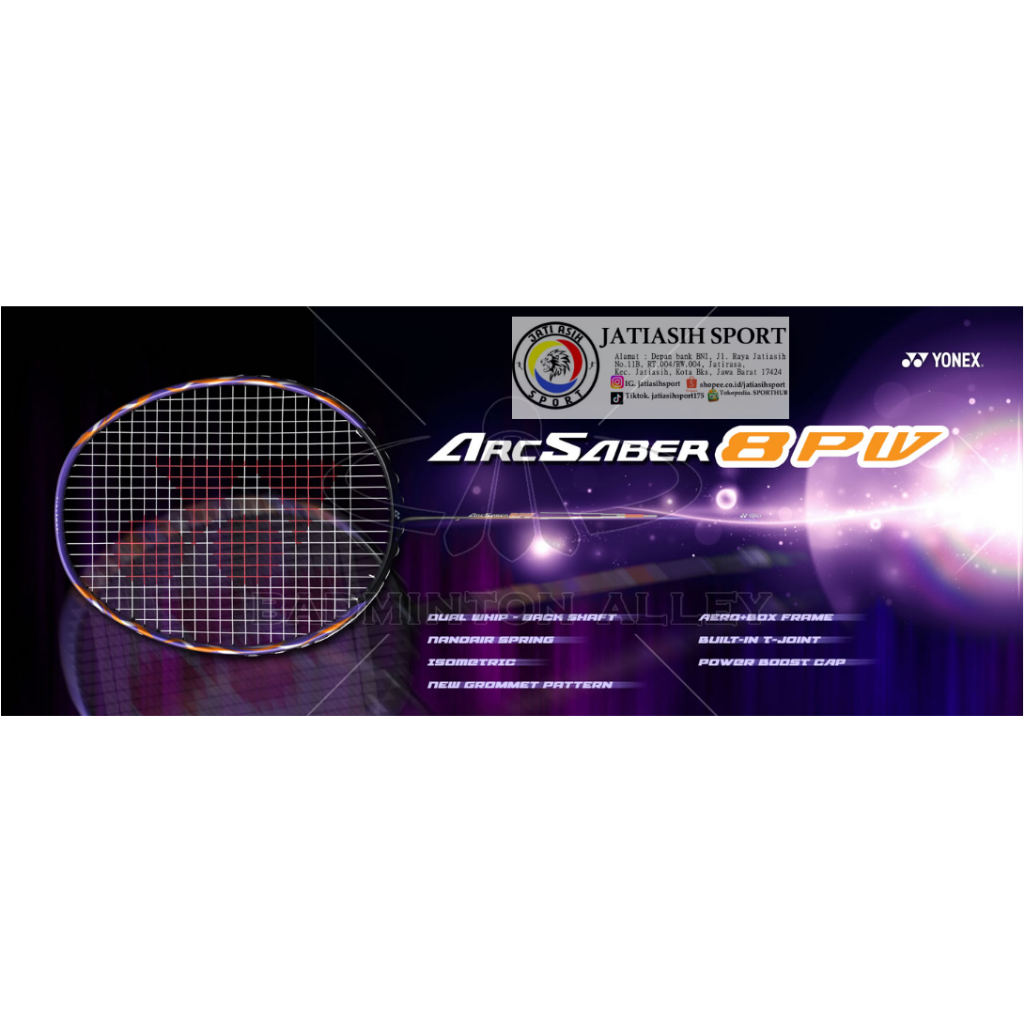 RAKET YONEX ARCSABER 8PW