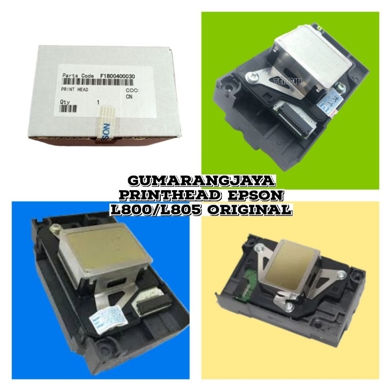 PRINTHEAD EPSON L800/L805 PARTS CODE:F1800400030 ORIGINAL