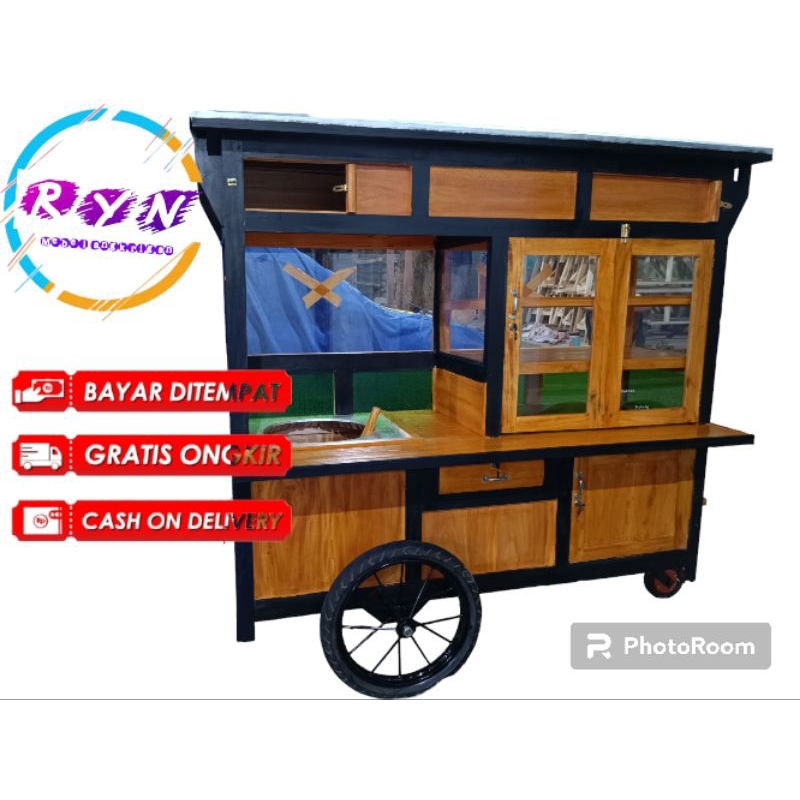 gerobak nasi goreng roda tiga