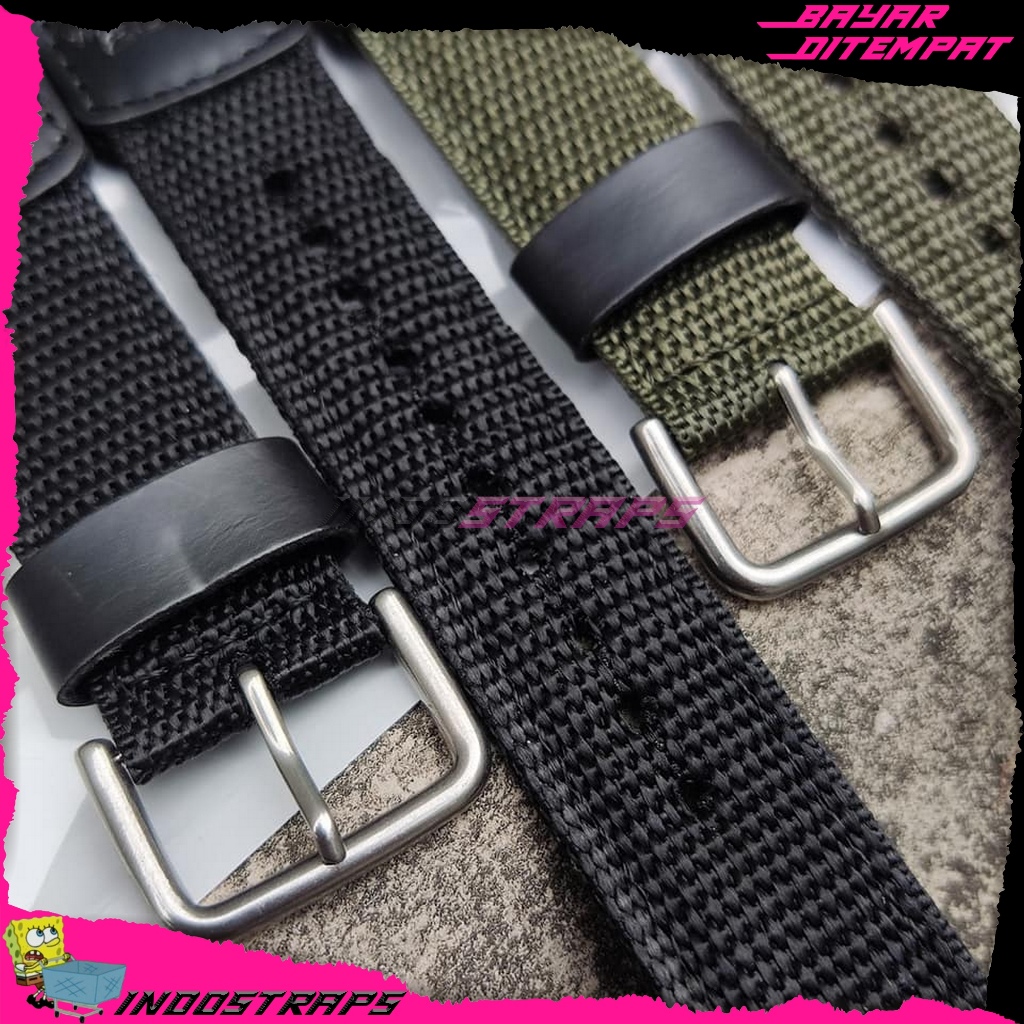 STRAP TALI JAM TANGAN KANVAS CASIO SGW 100