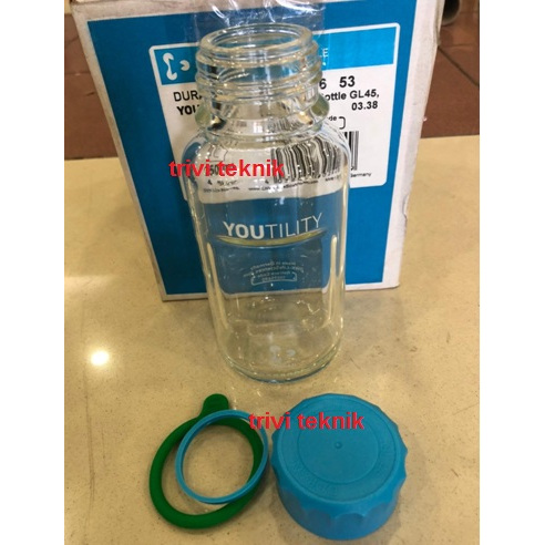 bottle sample duran youtility laboraroty glass,botol sampel kaca lab