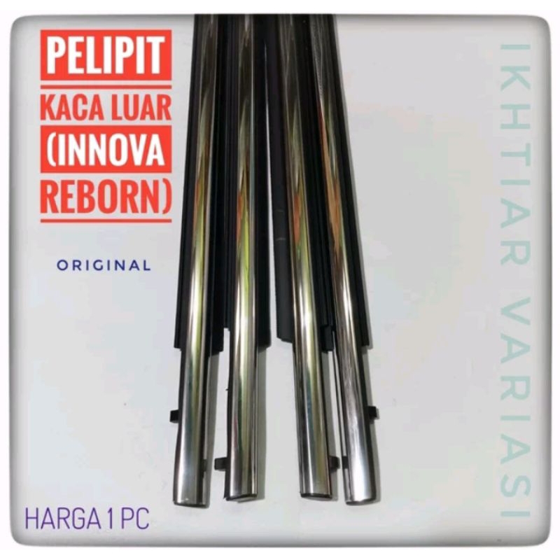 Pelipit Kaca Innova Reborn Chrome 2016 Up List Kaca Innova Reborn Original