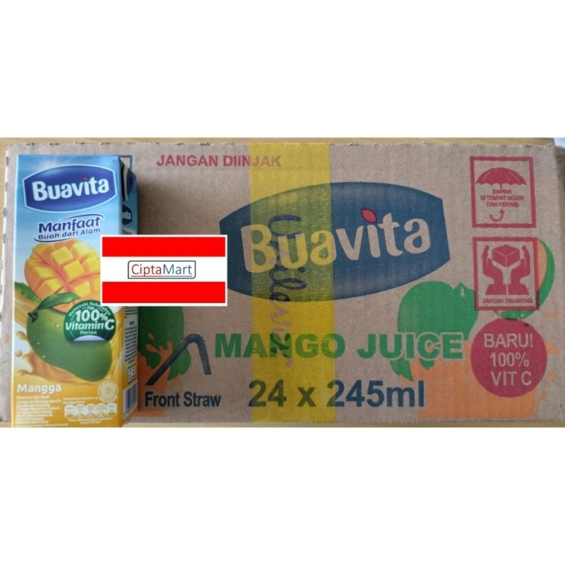 

Buavita Jus Buah Mangga 24 x 245 ml (1 dus)