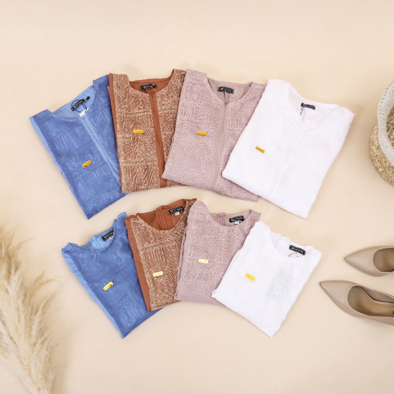 Gamis Couple Ibu dan Anak Syakilla Premium / Dress Couple Fashion Muslim