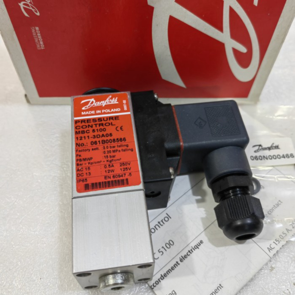 

Jual Danfoss 061B008566 MBC 5100 Pressure Control MBC5100 2Bar Falling Limited