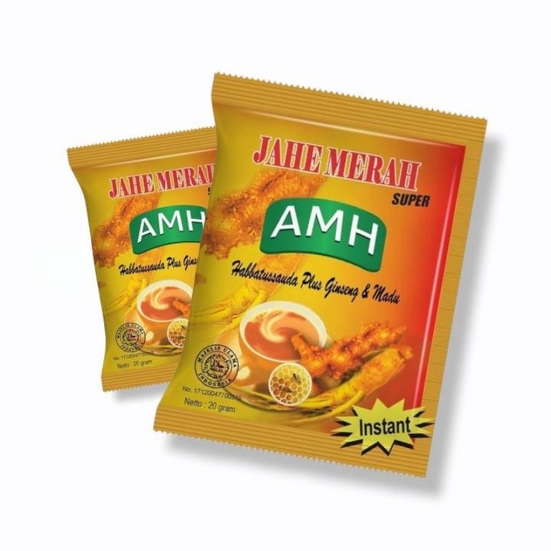 

NABAWI HERBAL - Jahe Merah Super AMH Amanah Isi 10 Renceng 10 renceng / pcs Minuman Kesehatan