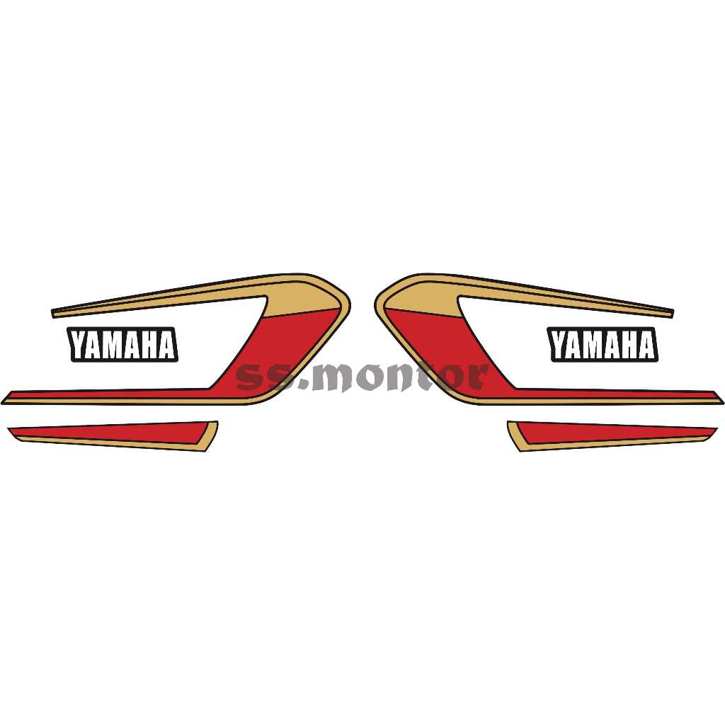 STRIPING YAMAHA RX SPESIAL 1985