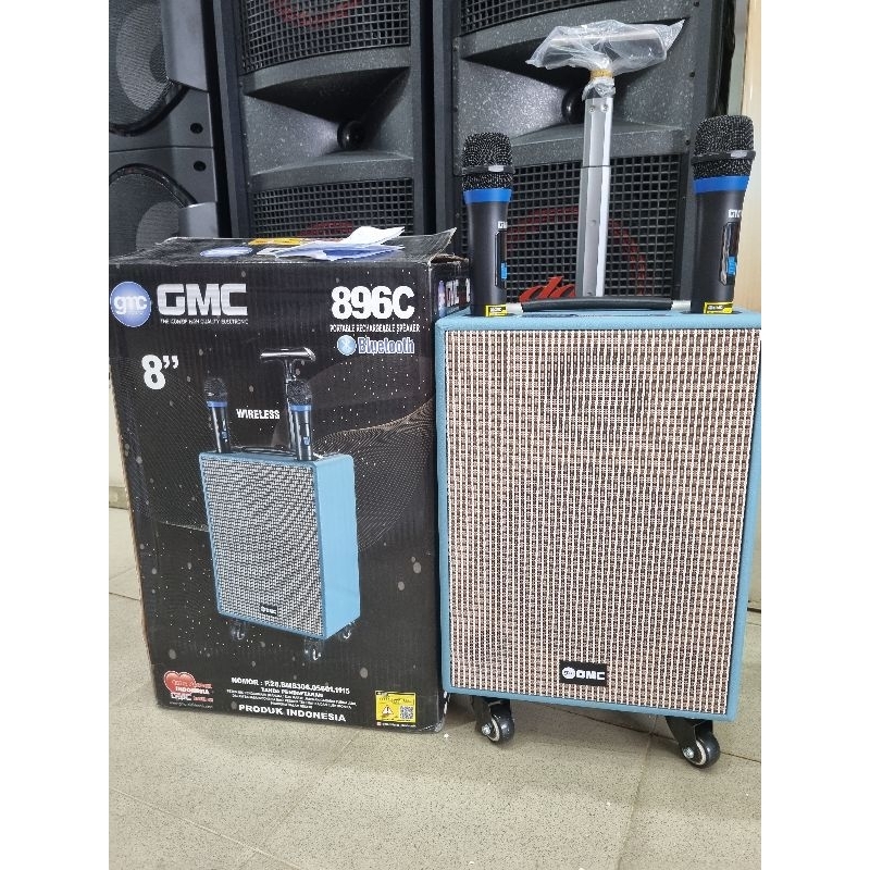 Speaker GMC Bluetooth 8inch 896C