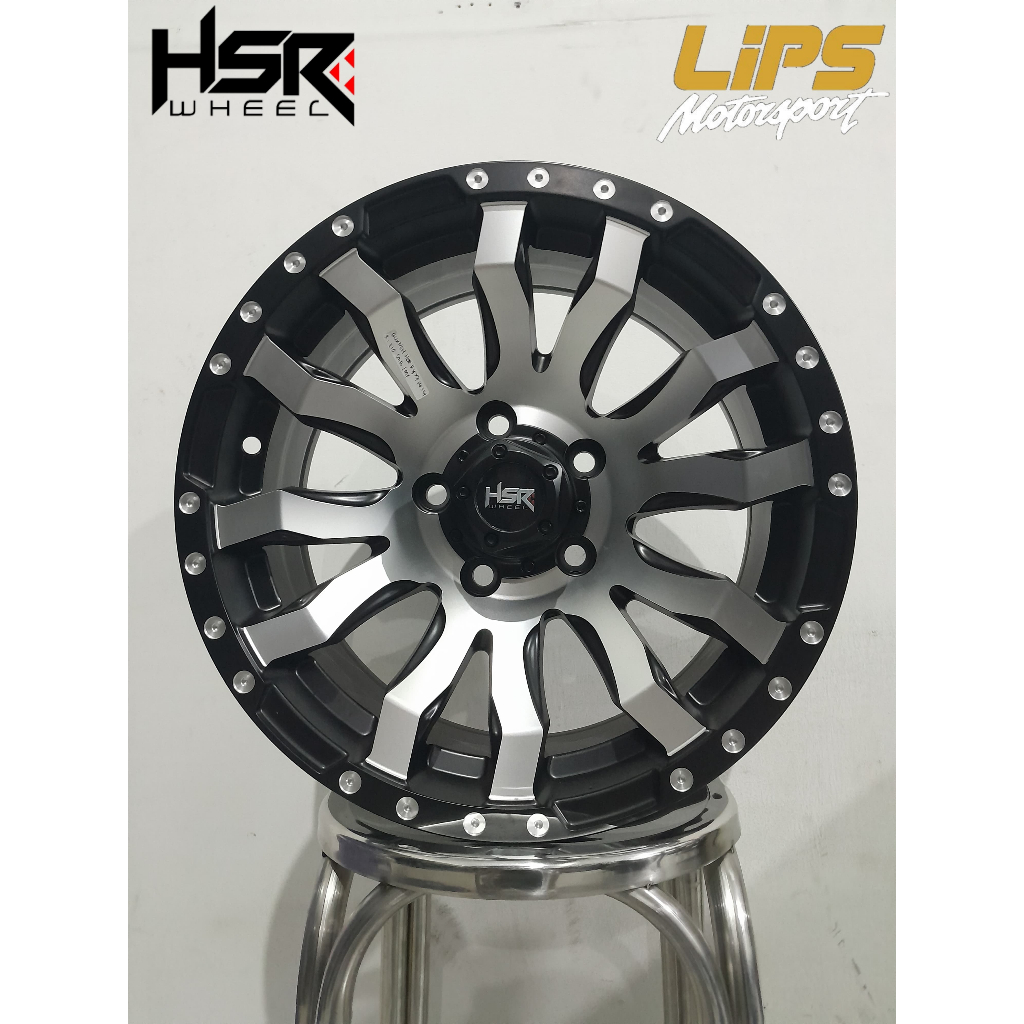 Velg mobil innova,ertiga,vitara,hilux single HSR BURNEH Ring 15