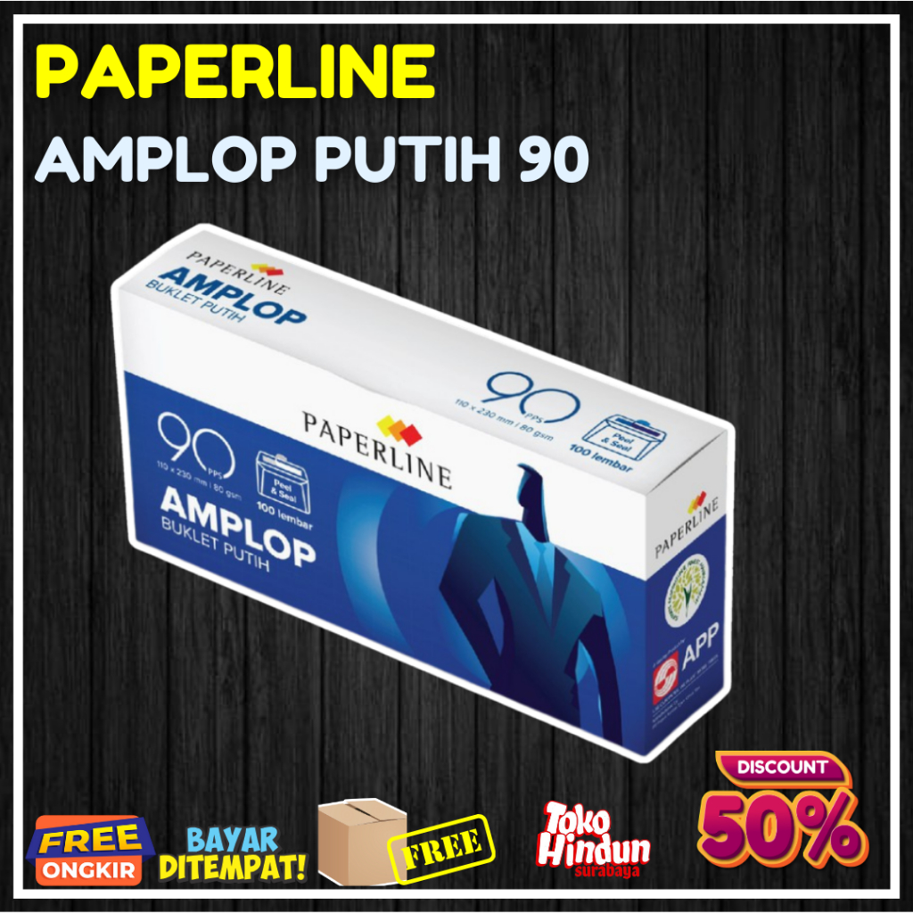 

PROMO MURAH AMPLOP 90 AIRMAIL PAPERLINE JAYA