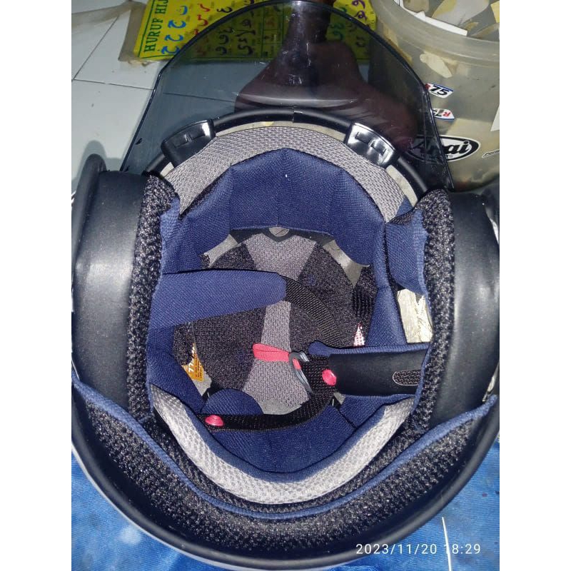 busa helm ala arai vz ram