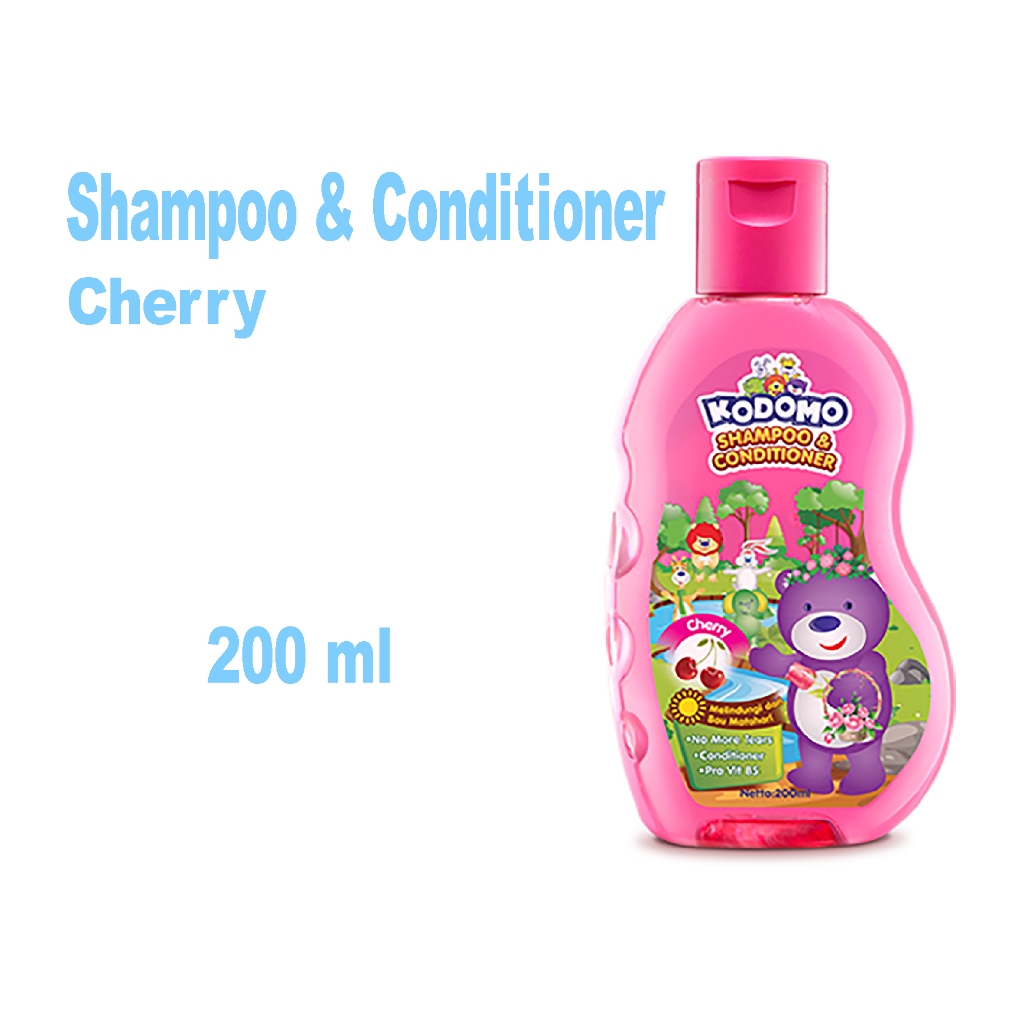 Kodomo Foaming Shampoo Gel Sampo &amp; Conditioner Anak Rambut Sehat