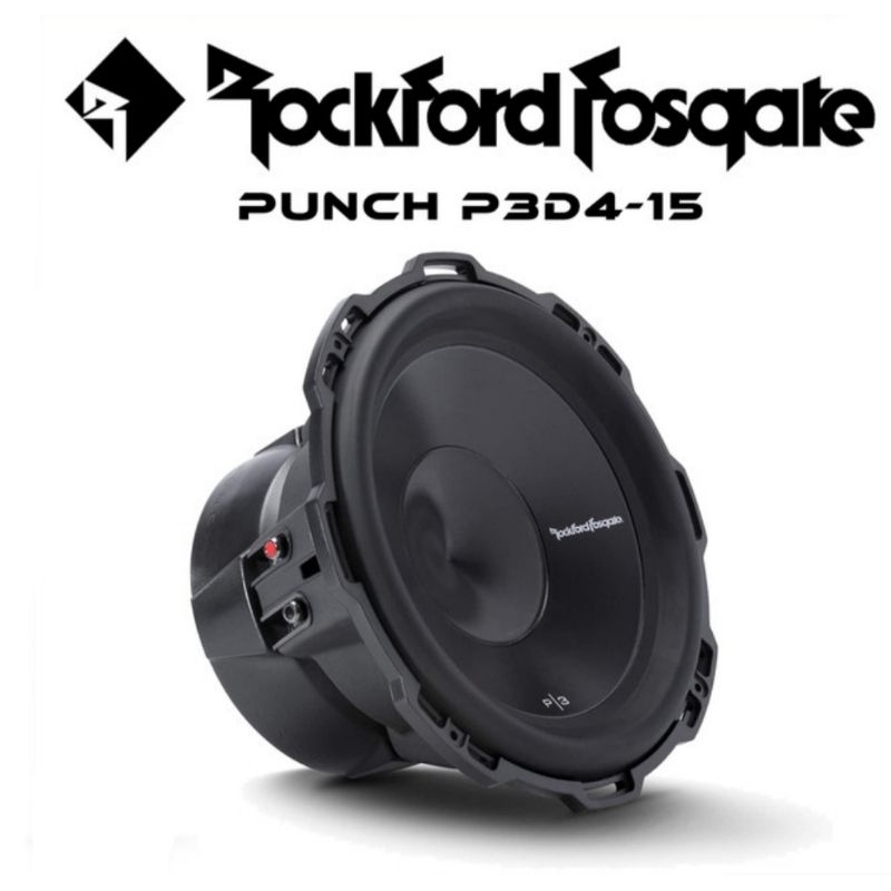 Subwoofer pasif Rockford Fosgate P3D4 15 inch P3 coil - rockford p3d4