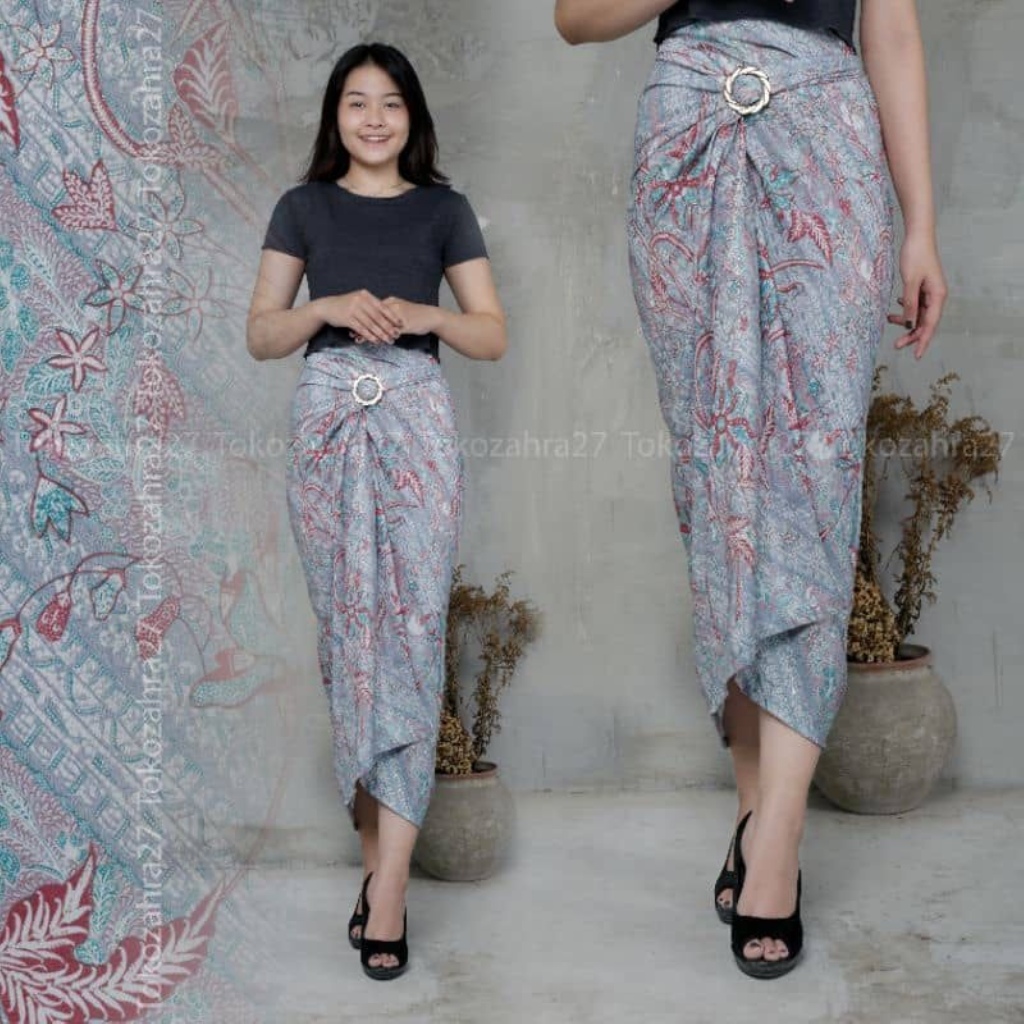 ROK LILIT BATIK / ROK LILIT BATIK WANITA MODEREN / ROK LILIT BATIK JUMBO