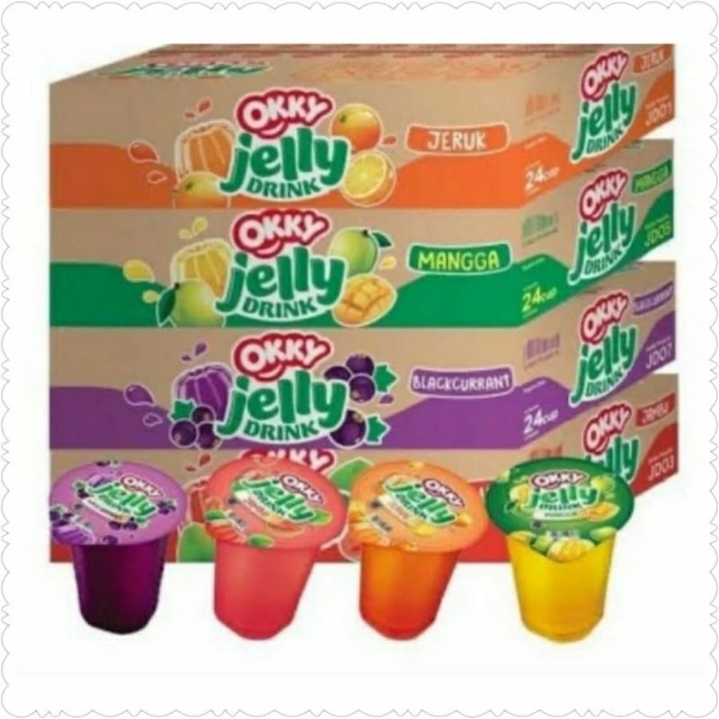 

OKKY JELLY DRINK 150MLx24 ALL VARIANT