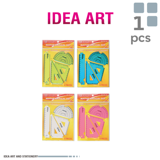 

Penggaris Butterfly Mathematical Set BT-172-05 Penggaris Segitiga Set
