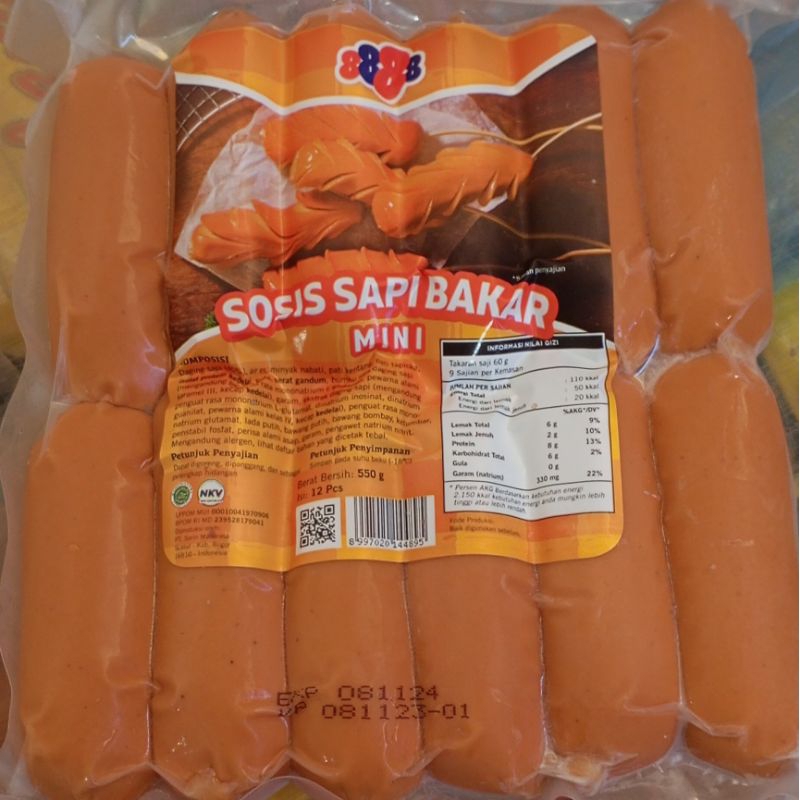 

88 sosis sapi bakar isi12+1