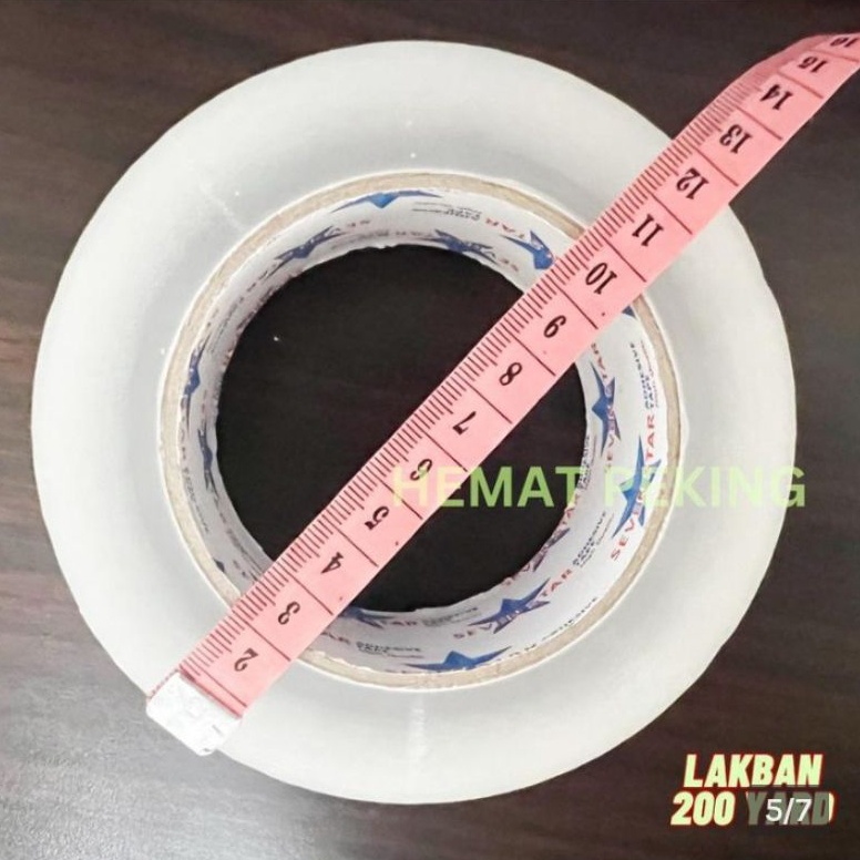 

[PRODUK YBTVB65] Lakban Isolasi Bening Cokelat 200 yard ➮Bayar Di Tempat