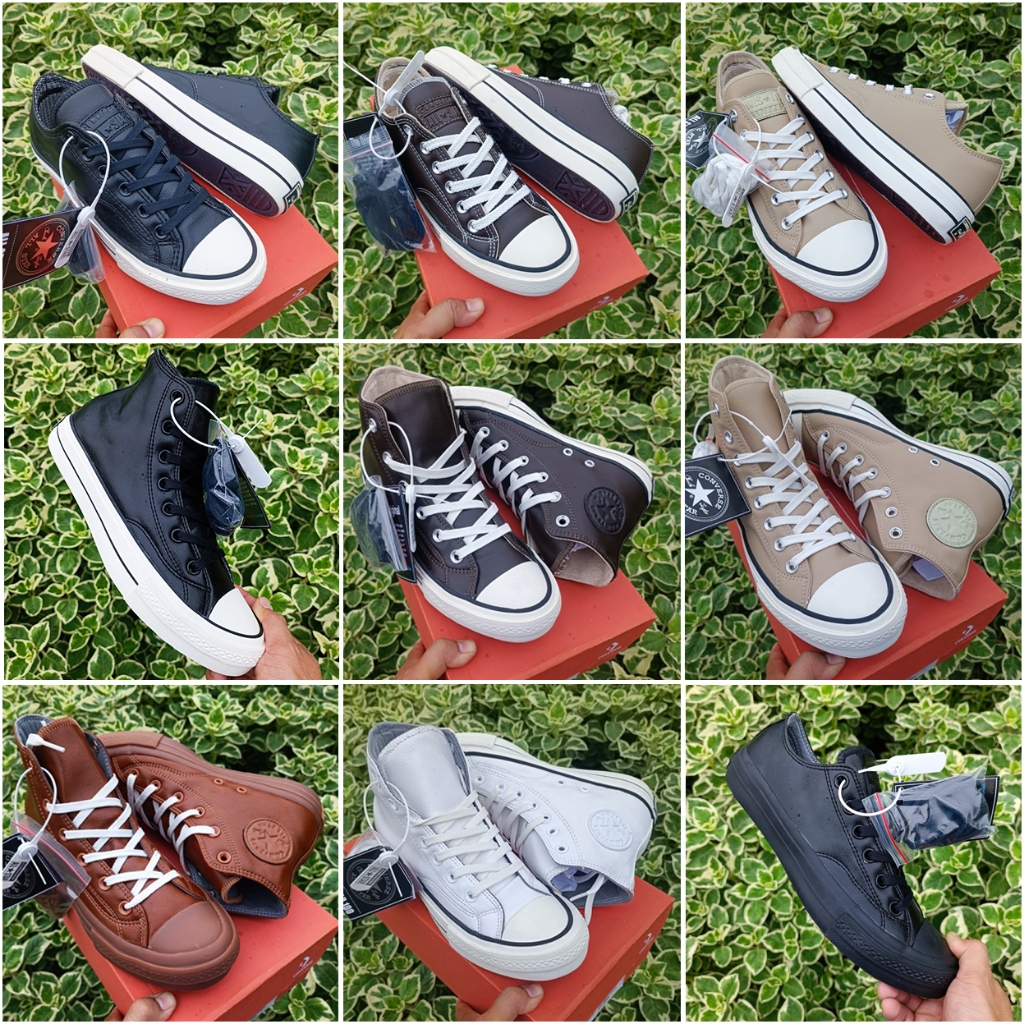 Diskon Sepatu Pria & Wanita (Unisex) Premium Original Converse Vulcanized Off White