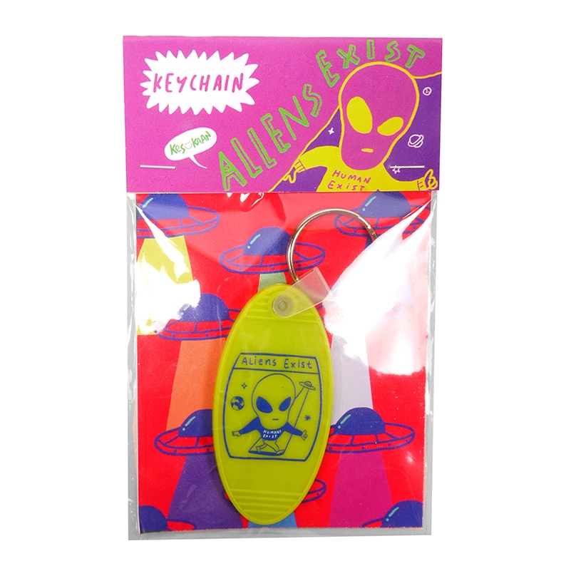 ALIEN EXIST MOTEL KEYCHAIN / GANTUNGAN KUNCI