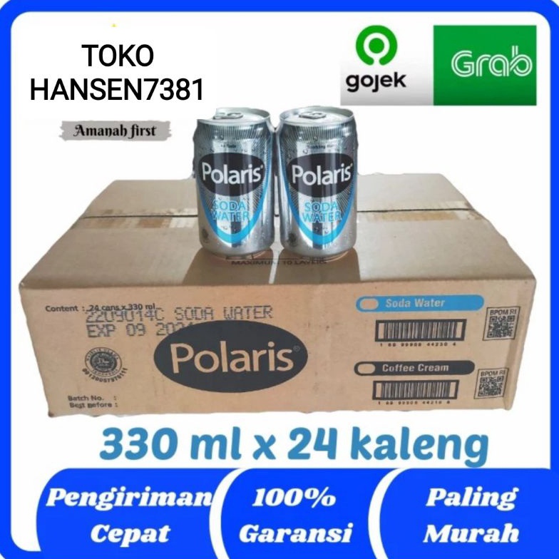 

Per KARTON POLARIS Water Soda Air soda tawar Kaleng 330 ml isi 24 8750