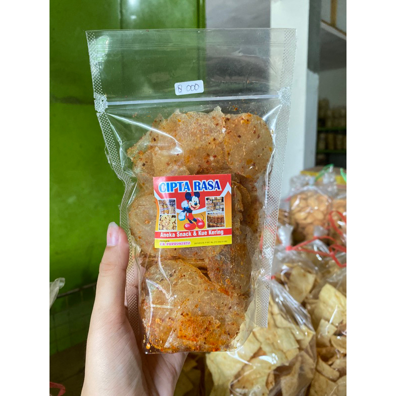 

Kripik Kaca Kemasan 100 gram