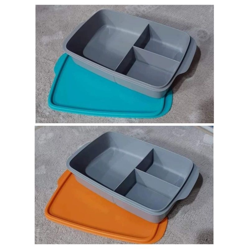 tupperware cool teen lunch box sekat 3