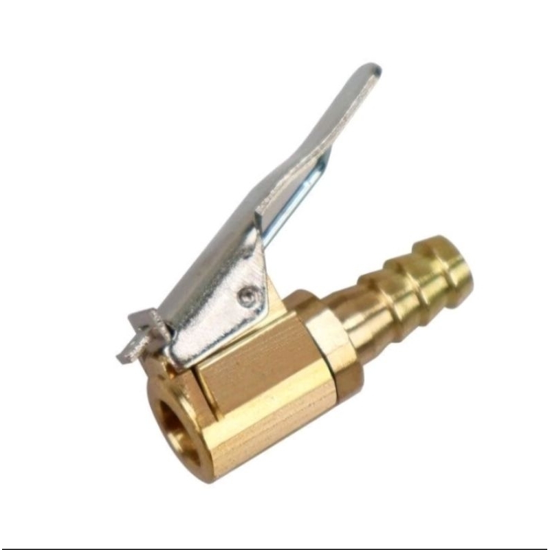 CHUCK KUNINGAN POMPA isi angin ban jepit full kuningan