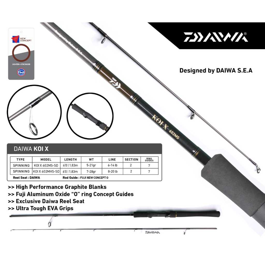 Rod / JORAN SPINNING DAIWA KOI X