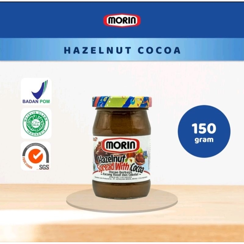 

Selai coklat morrin cocoa hazelnut 150 gr